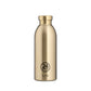 high quality stainless steel thermal water bottle in gold