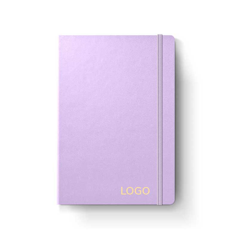 Hardcover, lined notebook