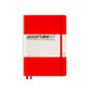 high quality hardcover notebook in red