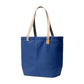 Tote bag with long handles made from 100% recycled PET plastic bottles 