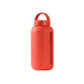 Glass water bottle with a silicone sleeve