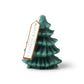 small cypress and fir candle shaped like a tree