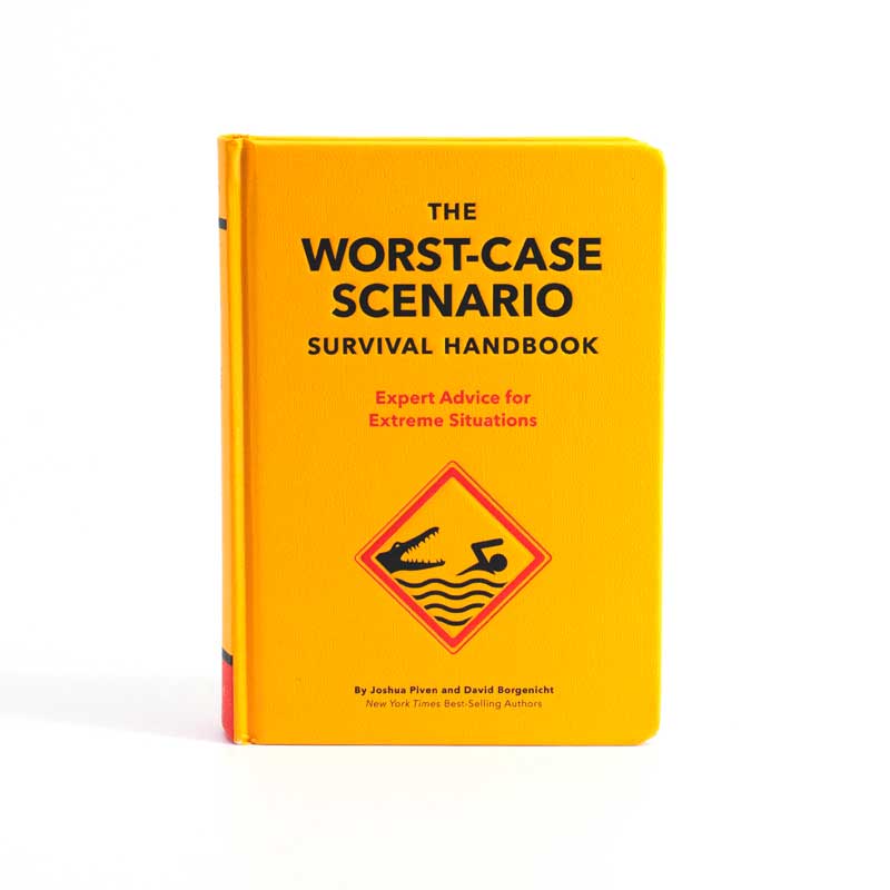 Funny, scary self-help book designed to help survive bad scenarios