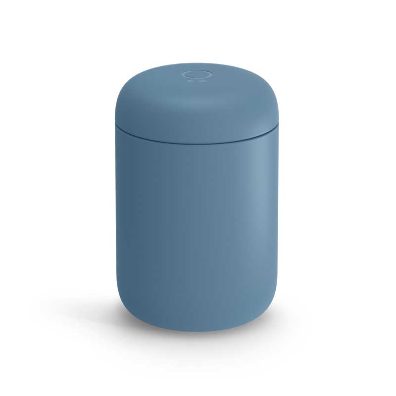 travel coffee mug in dusk blue